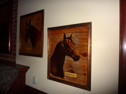 Seabiscuit frame at the derby arcadia, ca