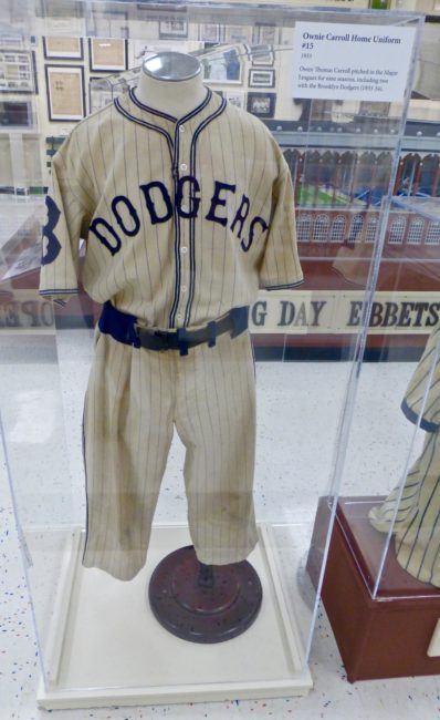 Dodgers Home Baseball Uniform - Hagley Museum & Library