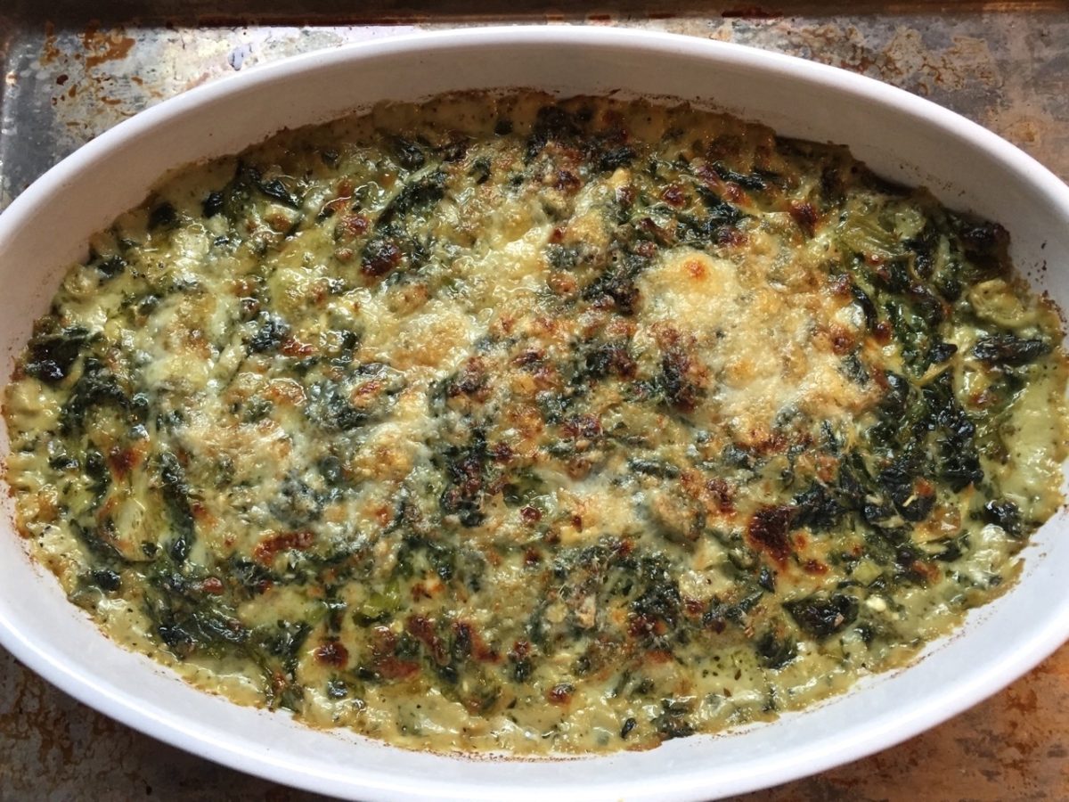 Steakhouse Spinach Artichoke Dip - Travels With Mai Tai Tom