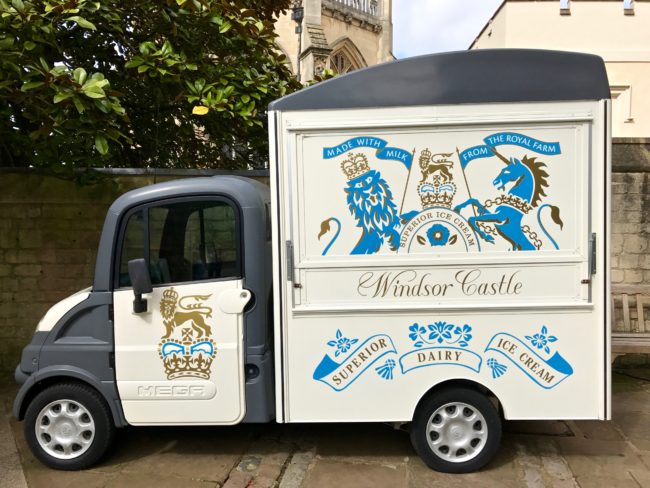 Windsor Castle Ice Cream Truck
