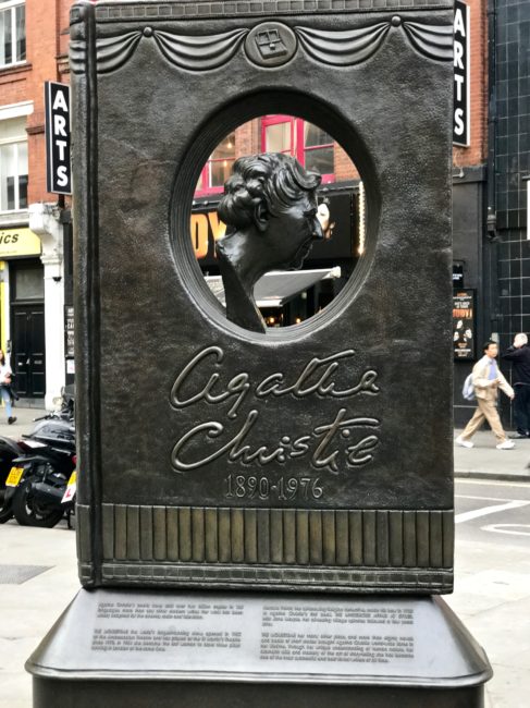 Agatha Christie Memorial Photo