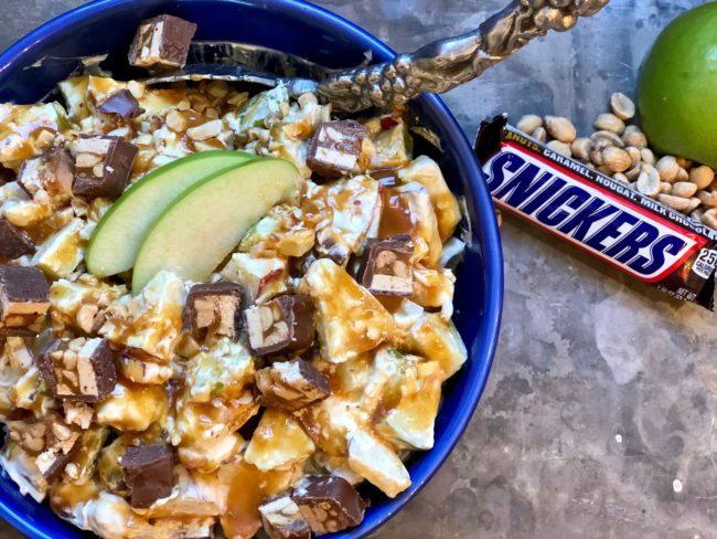 Apple and Snickers Salad