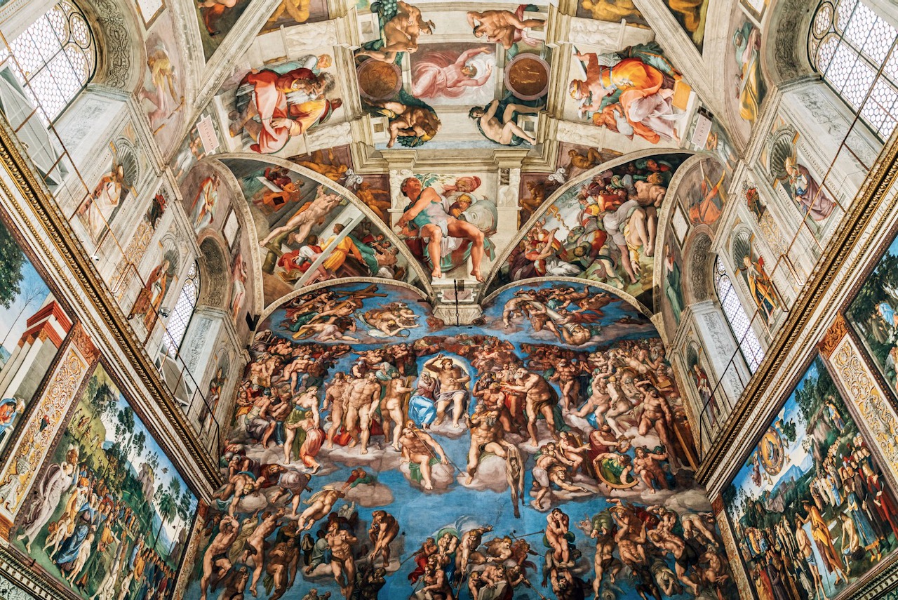 Michelangelo S Sistine Chapel The Exhibition Garden Grove
