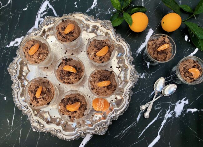 Barefoot Contessa's Chocolate Orange Mousse Servings